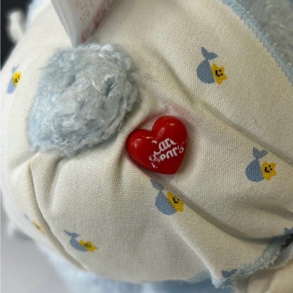 CARE BEARS BABY TUGS Bear Diaper Original Vintage Kenner 1983 Plush Blue - Picture 3 of 6
